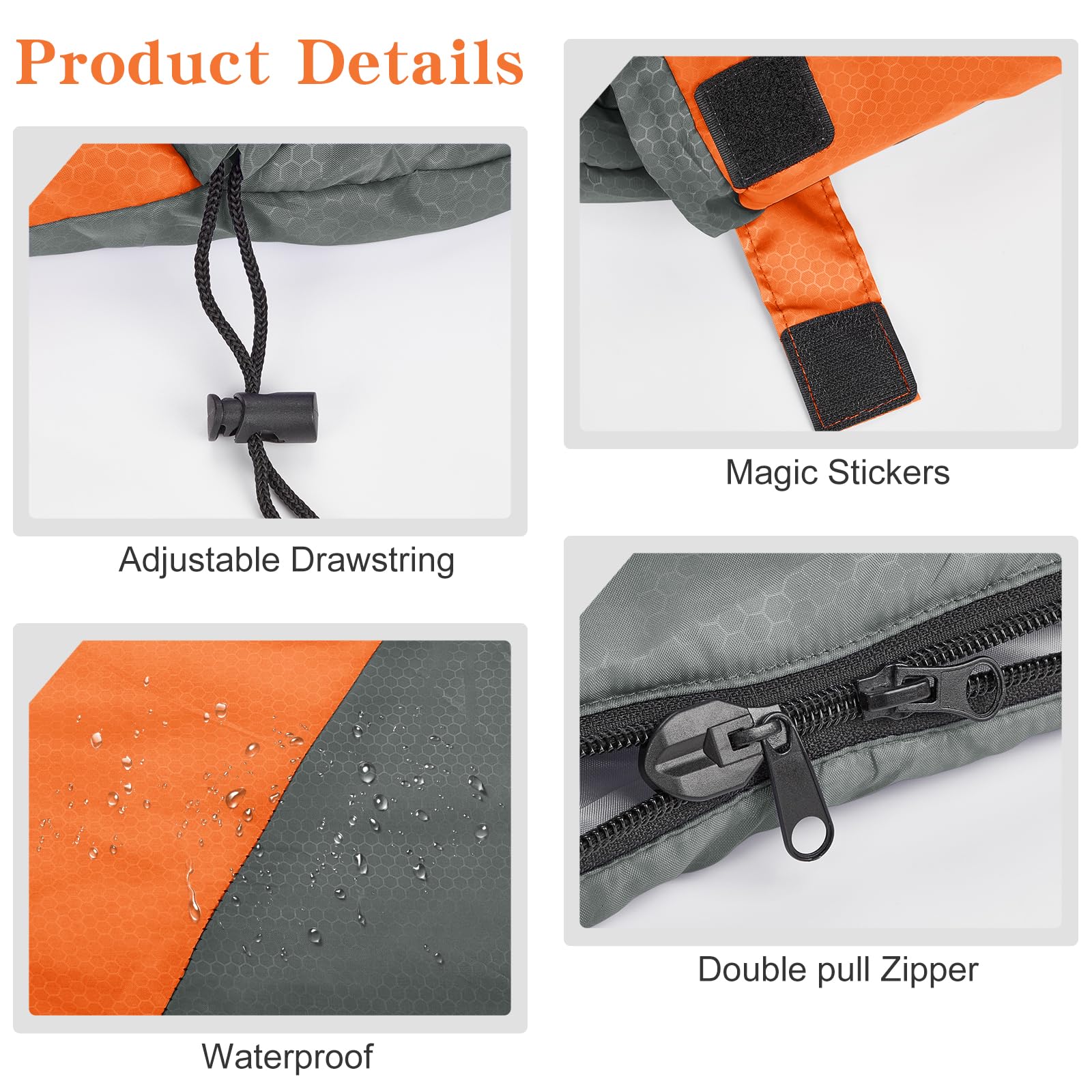 Yarmiene Sacco a Pelo-Sacco a Pelo 4 Stagioni-Adulti e Bambini, Sacco a pelo Compatto Ultraleggero per Campeggio ed Escursionismo,Sacco a Pelo da Campeggio Rettangolare Portatile