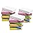 ARCLIBER Cleaning Scrub Sponge,Cellulose Non-Scratch for Kitchen,Bathroom,Cars,Colorful Compressed Sponge (18 Pack)