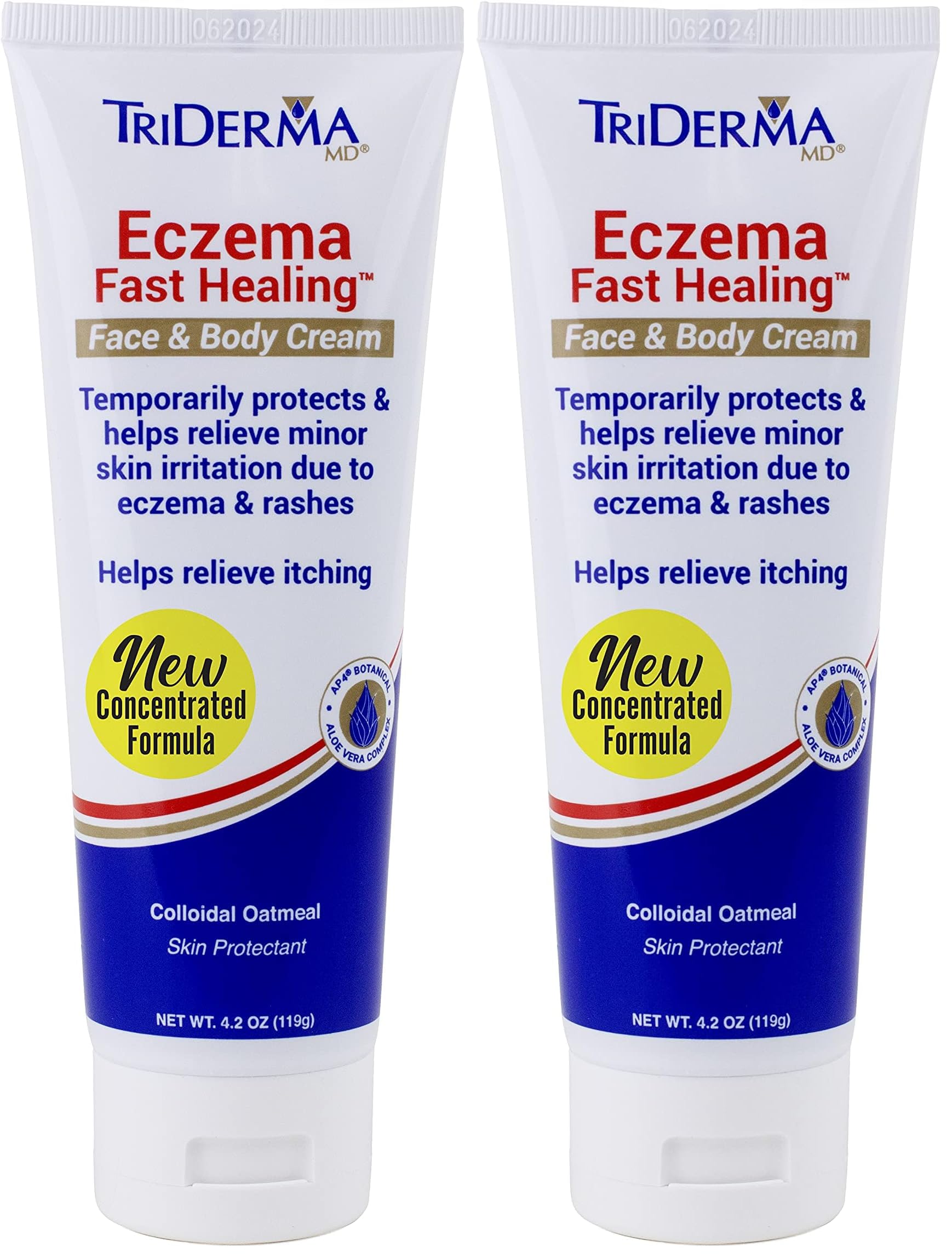 TriDerma Eczema Fast Healing Cream, 4.2 Ounce (Pack of 2)