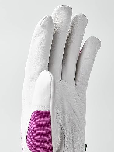 Miniatura 4 de Hestra Job Garden Kobolt - Guantes de jardín para mujer, para macetas, plantas y todos los días, color fucsiablanco, talla 8