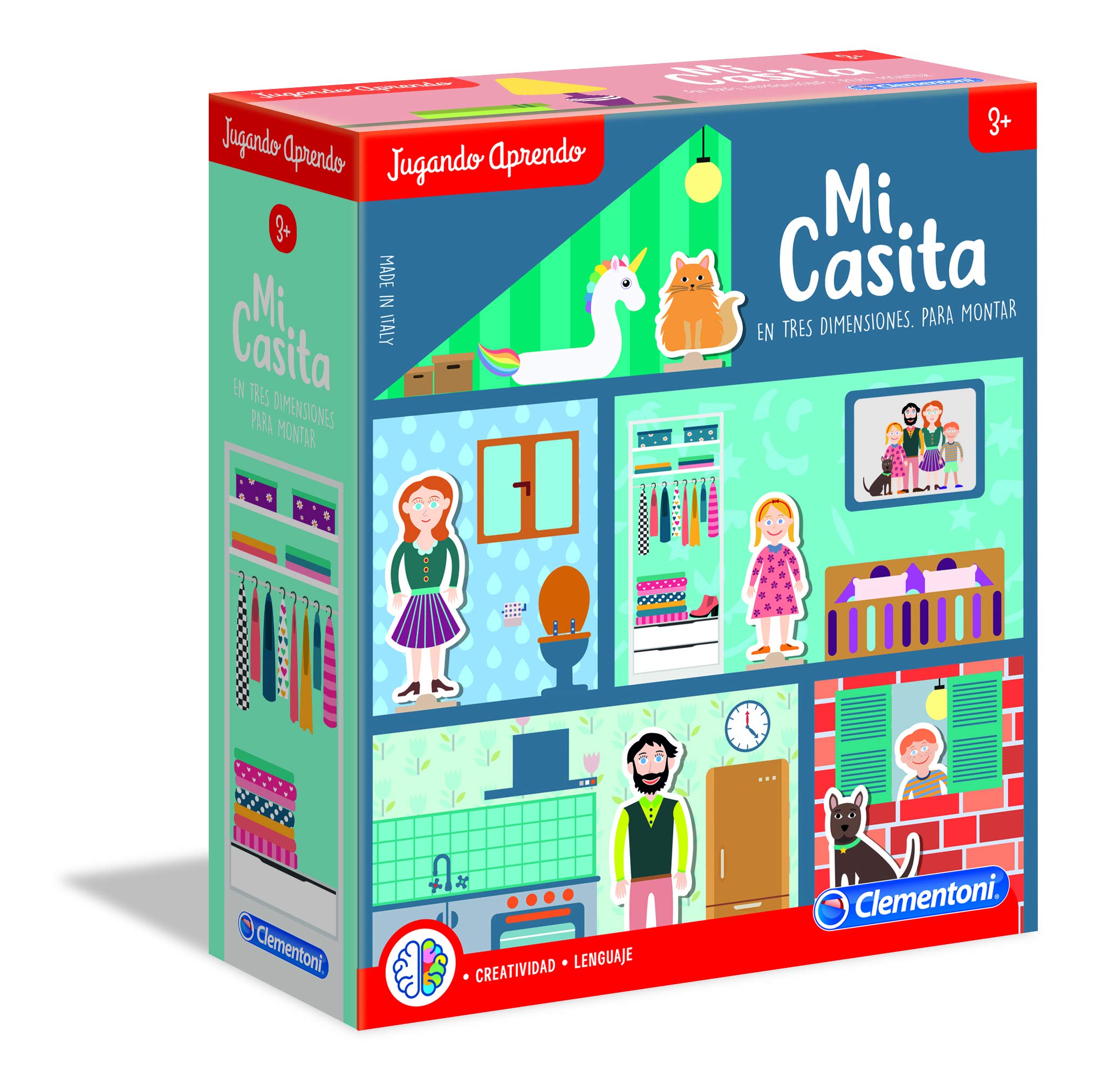 Clementoni 55317 My Little House, Multicoloured