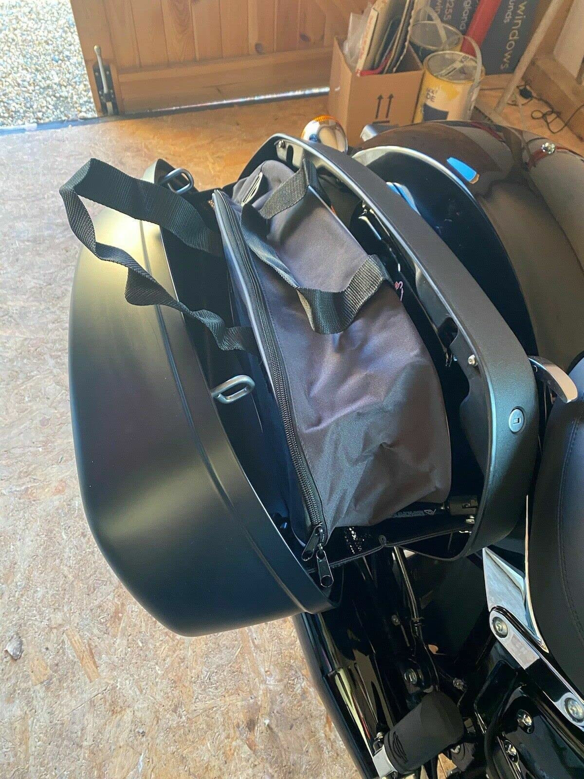 GREAT BIKERS GEAR Gepäcktaschen für Motorrad Harley-Davidson Sport Glide Modelle Koffer