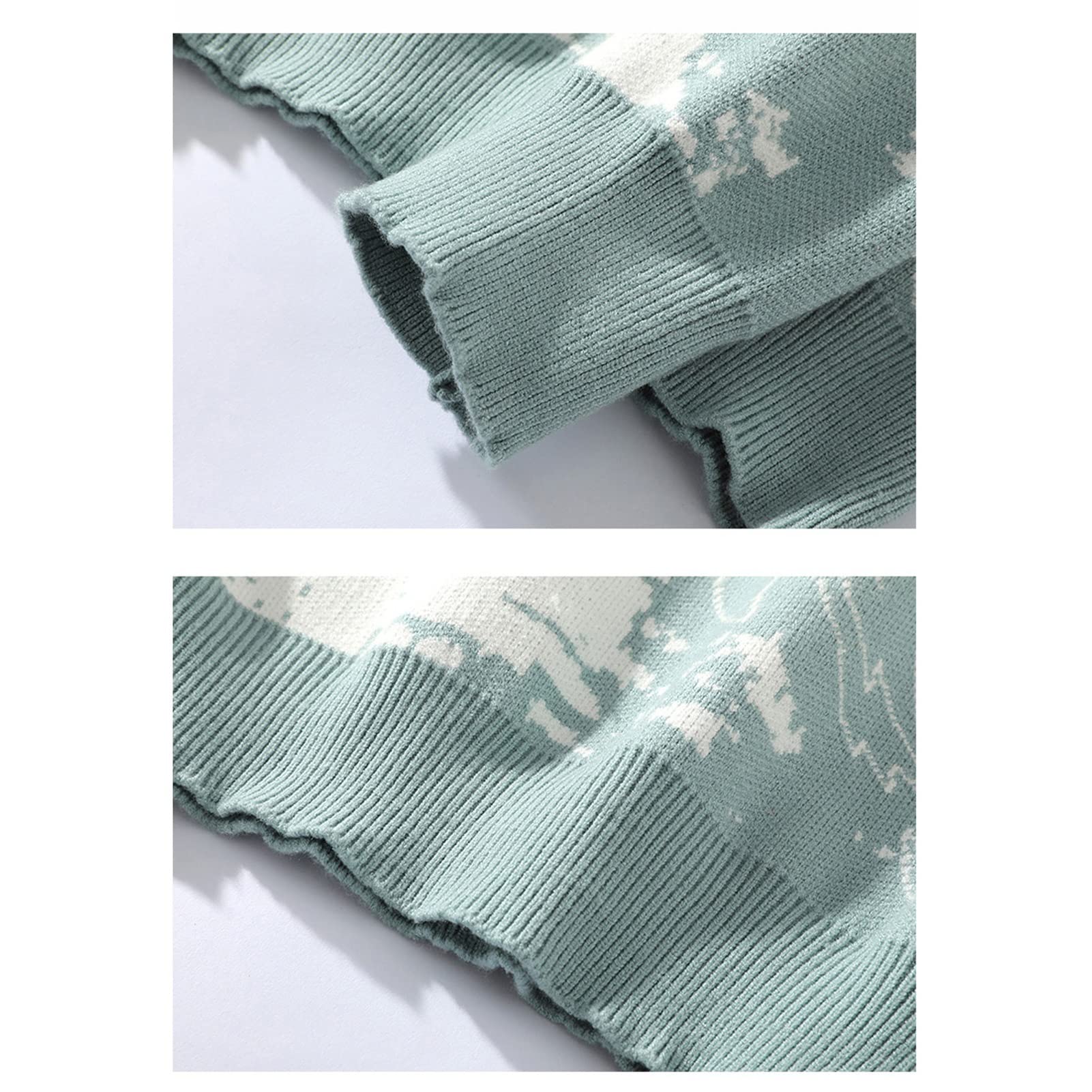 Świąteczny sweter miękki dzianinowy sweter odzież męska zimowy sweter męski oversize sweter koreański moda sweter z okrągłym dekoltem Harajuku ubrania smukły sweter dżentelmen outdoorowy sweter
