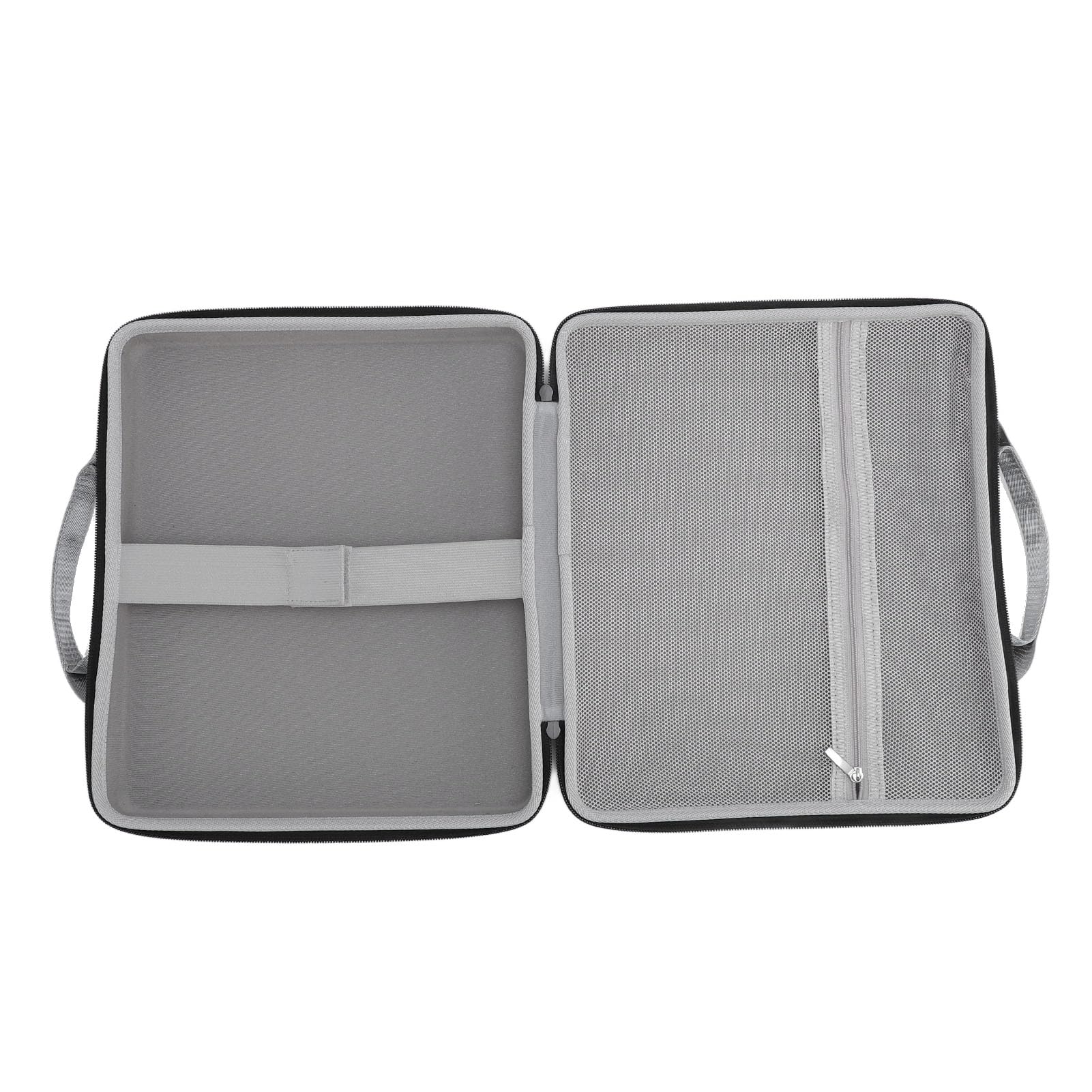 Bewinner Estuche Rígido para Mini Kit de Platos, Estuche Protector de Nailon con Ergonómico Interior a Prueba de Rayones para Montaje en Tubo Adaptador Cable de Alimentación