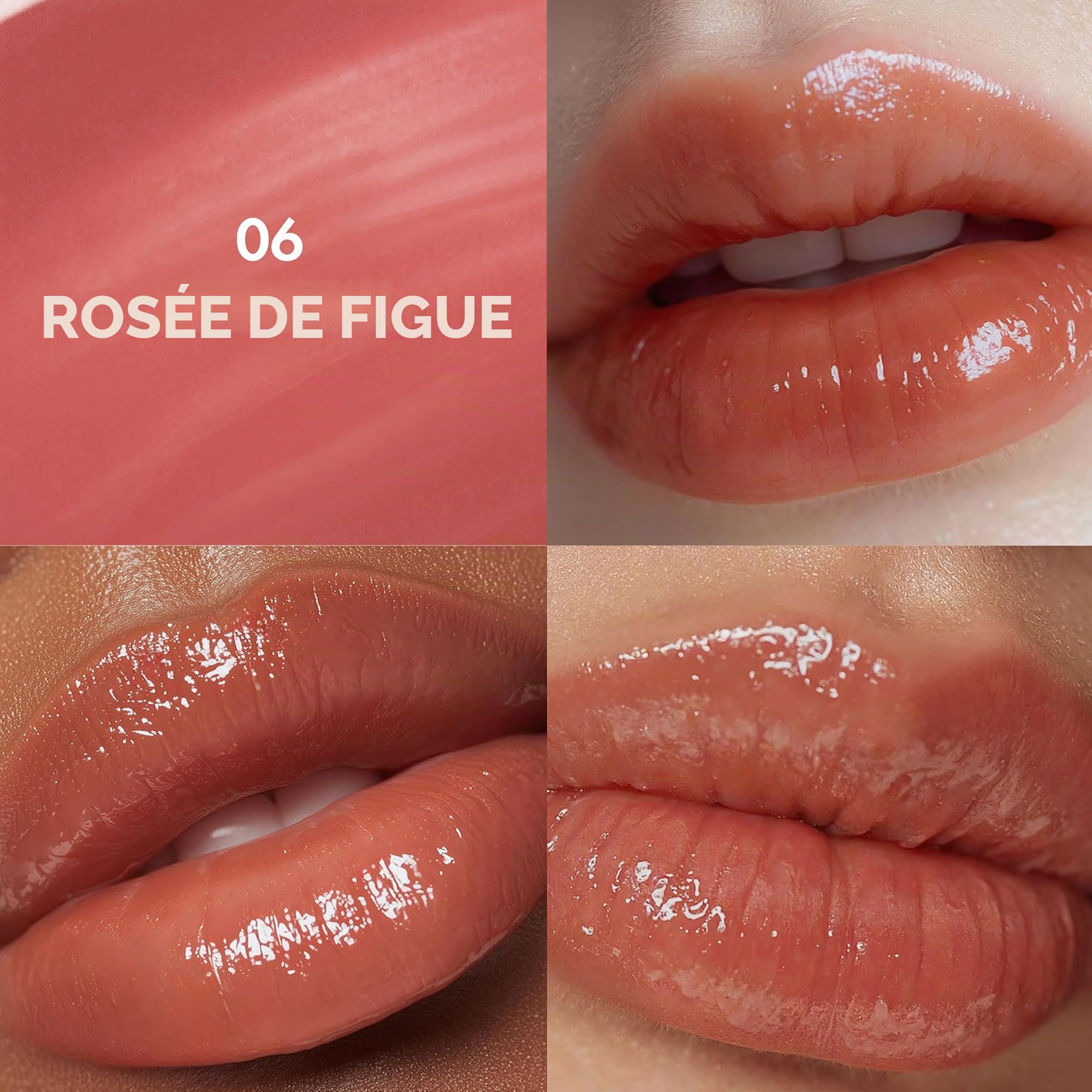 Amuse Daisy Flower Dew Tint 06 FIG DEW Encre à base d'eau 35 % haute humidité, longue durée, acétate de vitamine E, hydratant, pas de peel off, traitement des lèvres, non adhésif, pour les lèvres