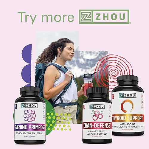 Miniatura 5 de Zhou Cran-Defense - Pastillas de arándano para mujeres y hombres, manosa D con extracto de arándano, 1000 mg de D-manosa por cápsula para la salud