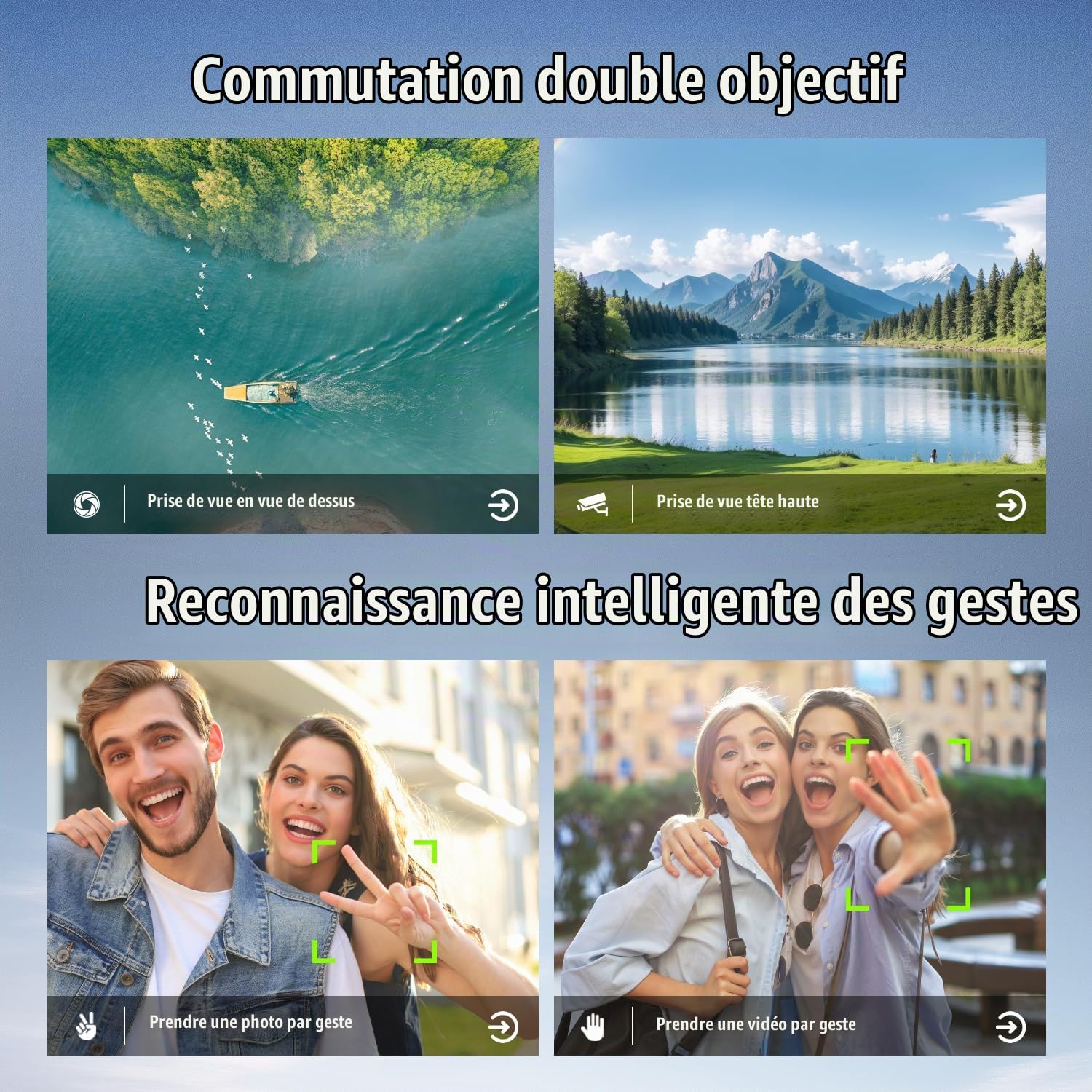 Drone avec Camera 4K Moteur Sans Balais FPV Mini Drone pour Enfant et Debutant, Vol de 40min/Maintien D'altitude/Selfie par Geste, Jouet Cadeau pour Enfant Anniversaire Noël, Moins 250g (Black)