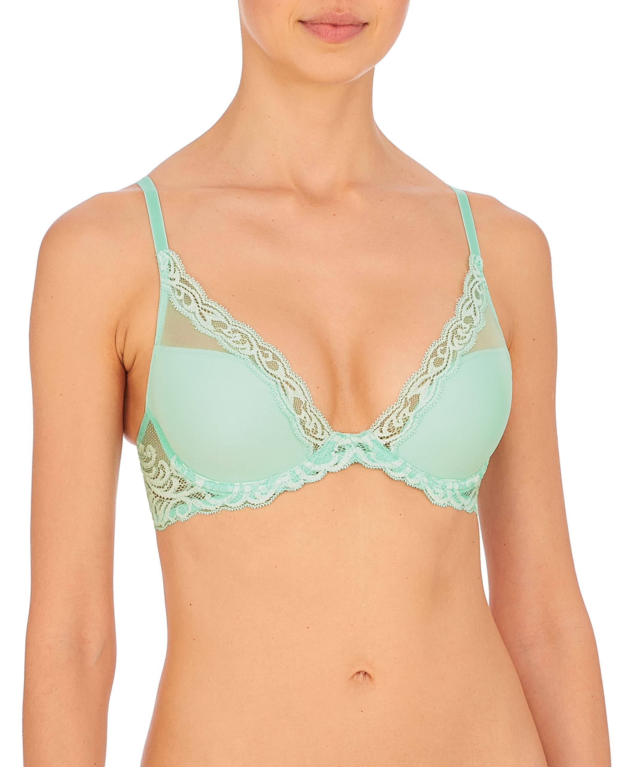 Natori Women Feathers Lace Plunge T-Shirt Bra — view 10