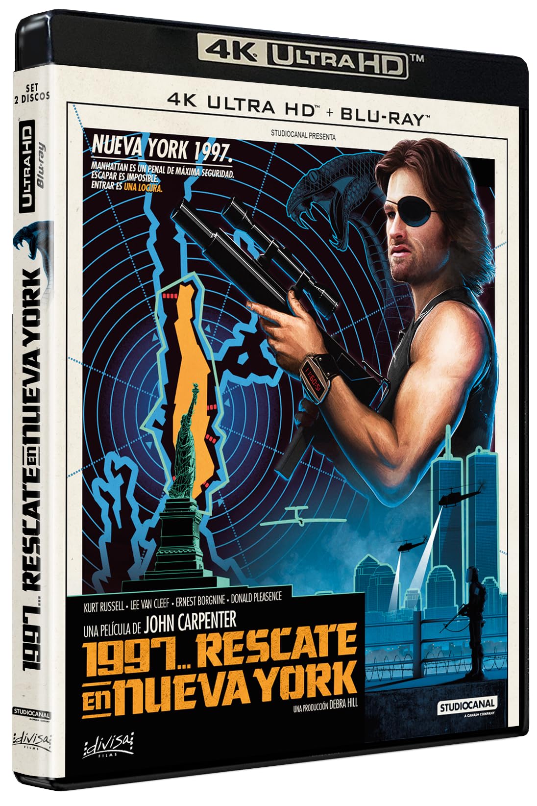 Escape from New York en 4K UHD remasterizado para los amantes del cine clásico