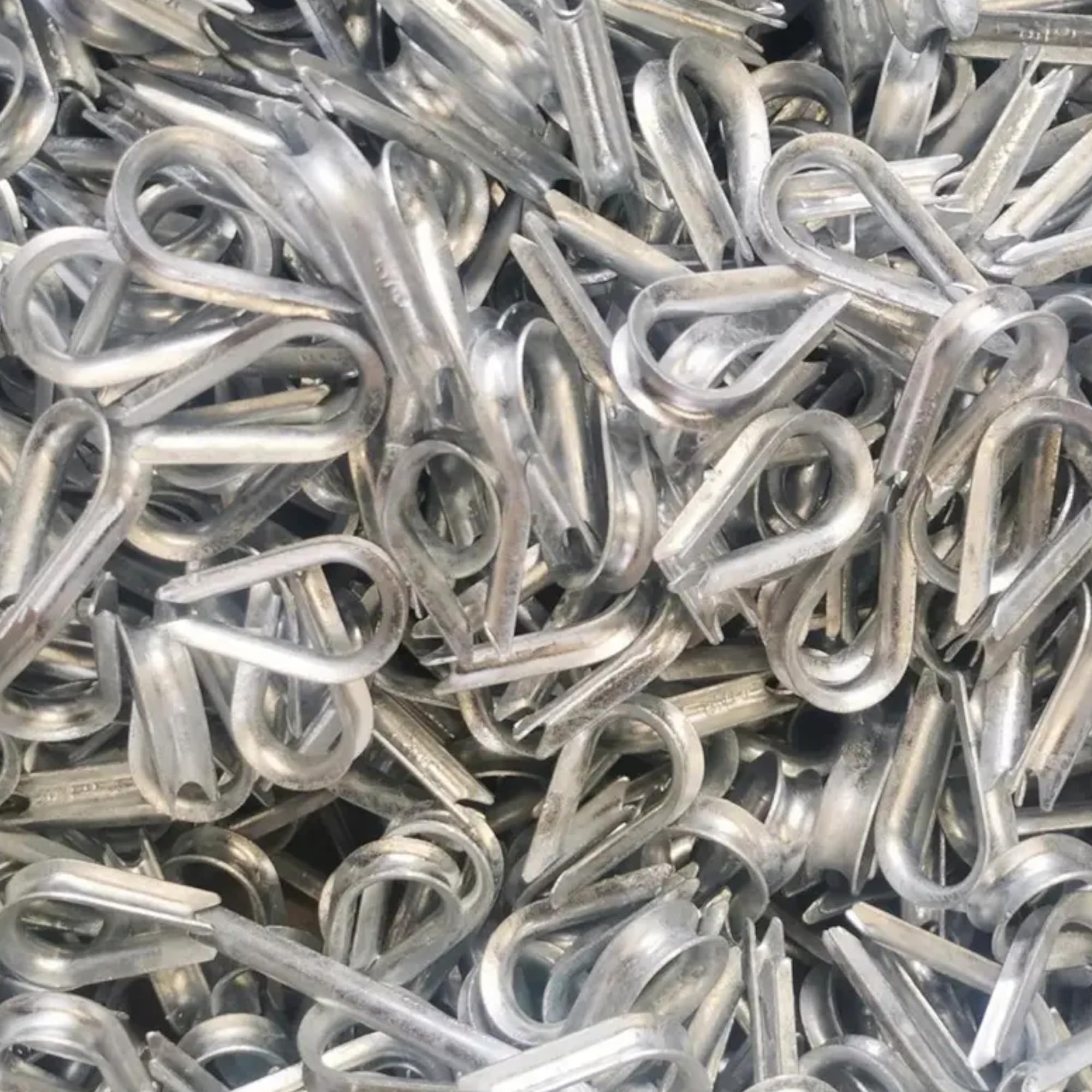 Produktbild von Cyclingcolors 5x Seilkausche Verzinkt 12 Mm – Für Drahtseil, Windenseil & Takelage, Robust Und Langlebig