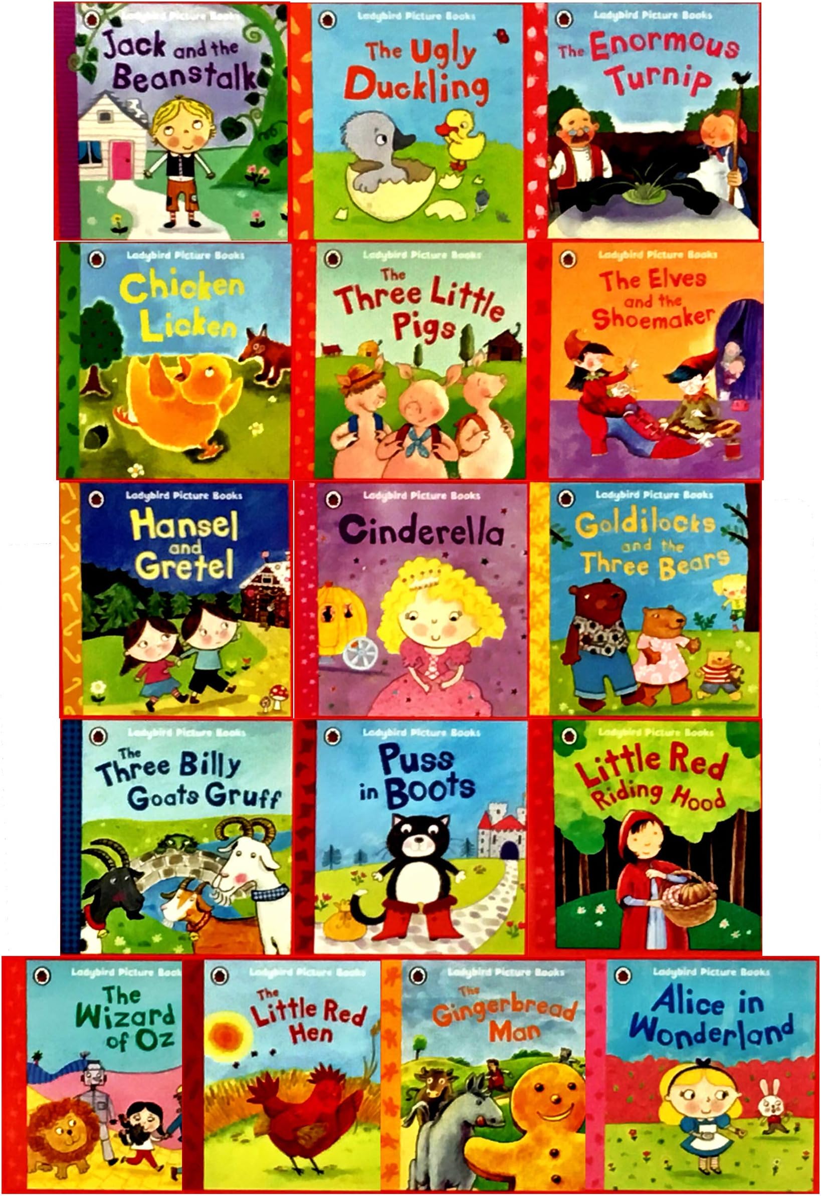 Ladybird Tales 16 Picture Books Collection Set