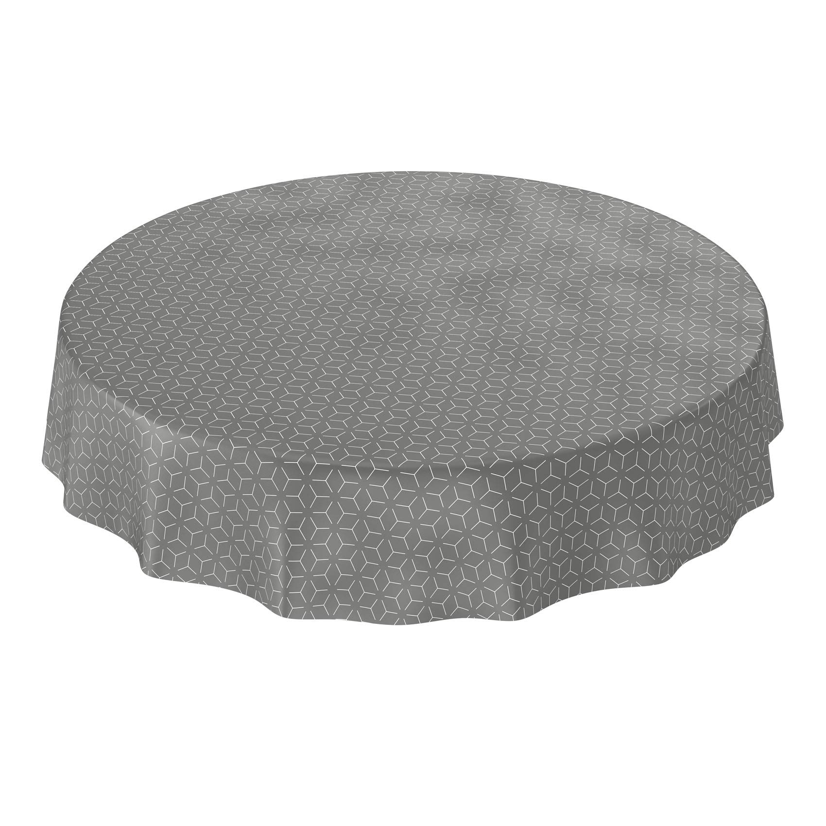 Anro Nappe Lavable en Toile Cirée Bulgomme, Nappe Plastifiée