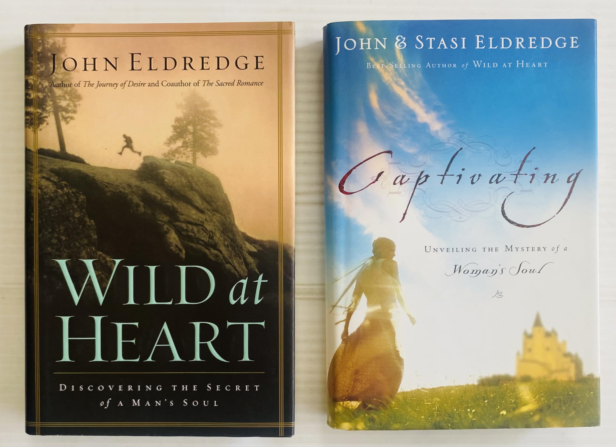 2 John Eldredge Books! 1) Wild at Heart 2) Captivating
