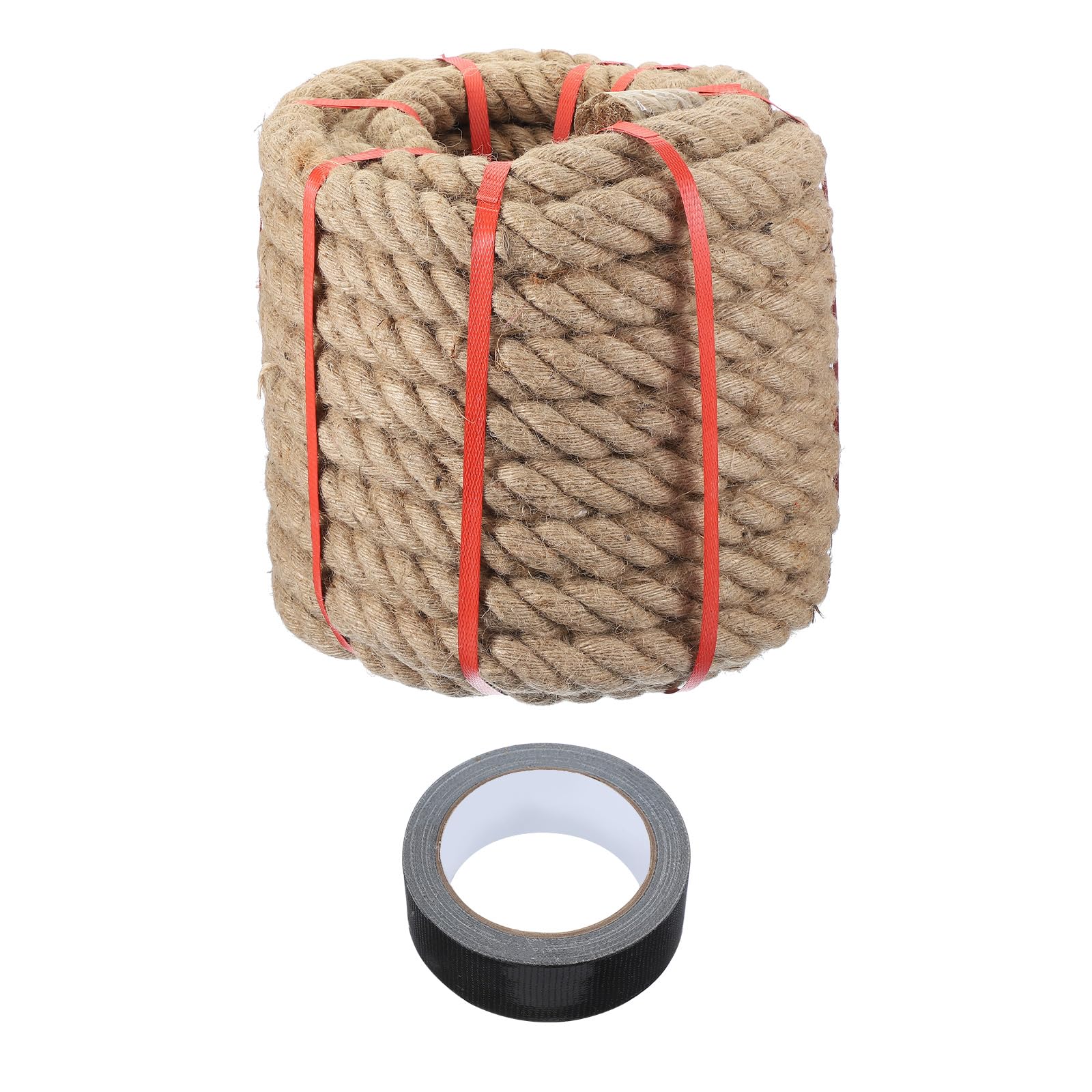QUARKZMAN Cuerda De Batalla 20 Pies X 0.7" De Yute Pesado