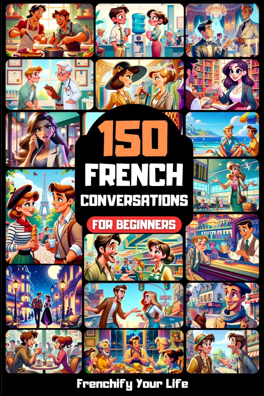 150 French Conversations For Beginners: Learn Practical Phrases for Real-Life Situations