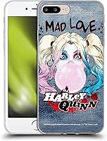 Vista 1 de Head Case Designs Funda de gel suave con licencia oficial de Batman DC Comics Bubblegum Harley Quinn Graphics compatible con Apple iPhone 7