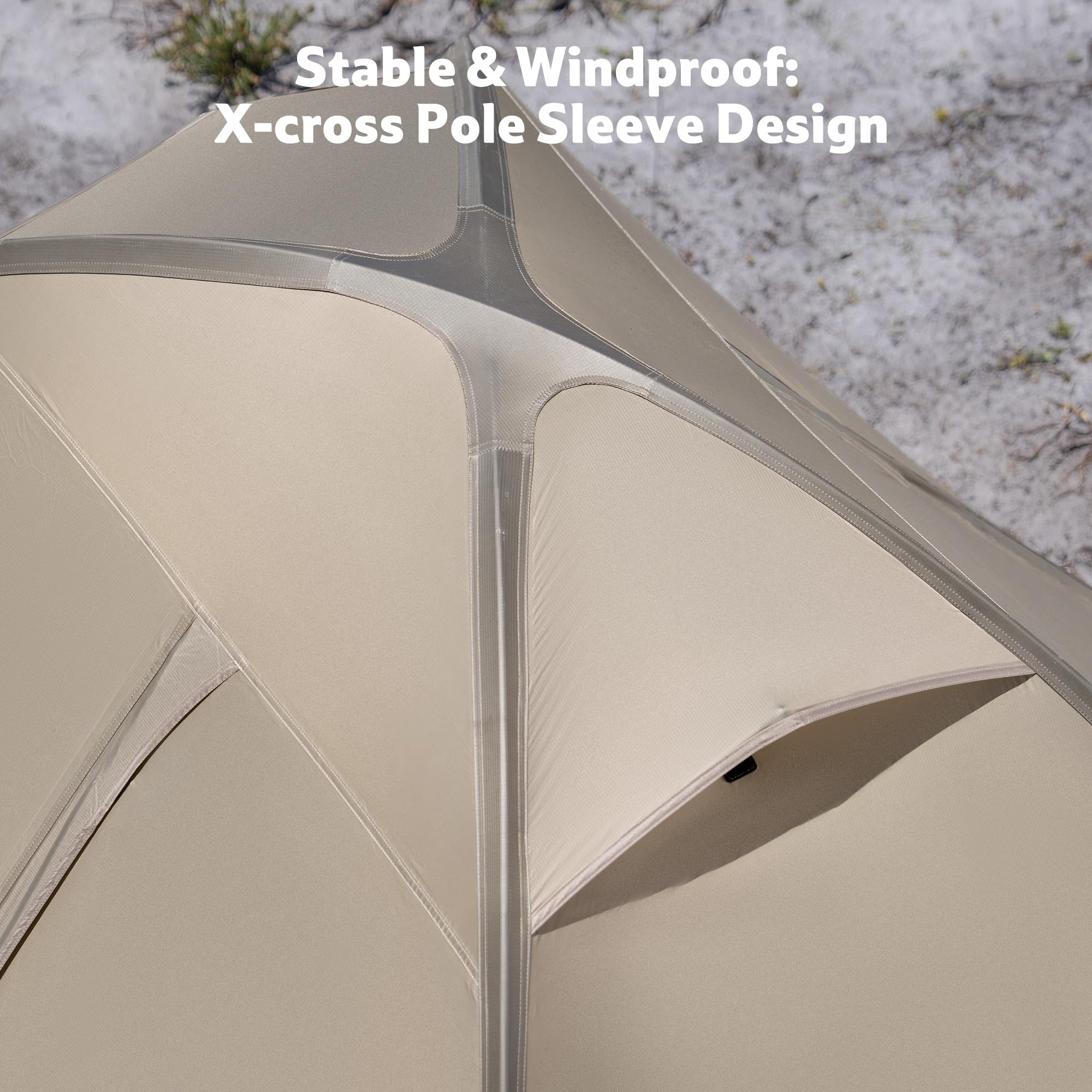 Naturehike Giling Pro/UL Tenda a Cupola 1-2 Persone 4 Stagioni Ultraleggera Impermeabile per Backpacking
