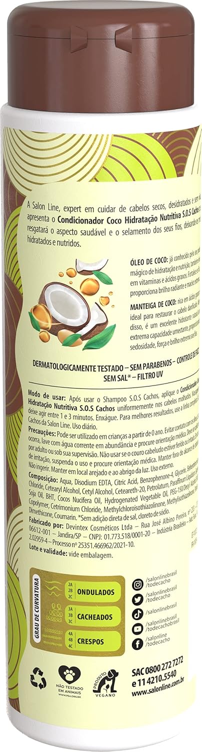 Buy Linha Tratamento Sos Cachos Salon Line Condicionador Coco 300 Ml Salon Line Treatment Sos Curls Collection Coconut Conditioner 10 14 Fl Oz Online In Indonesia B06xztg9dk Buy Linha Tratamento Sos Cachos Salon Line Condicionador Coco 300 Ml Salon Line Treatment Sos Curls Collection Coconut Conditioner 10 14 Fl Oz Online In Indonesia B06xztg9dk