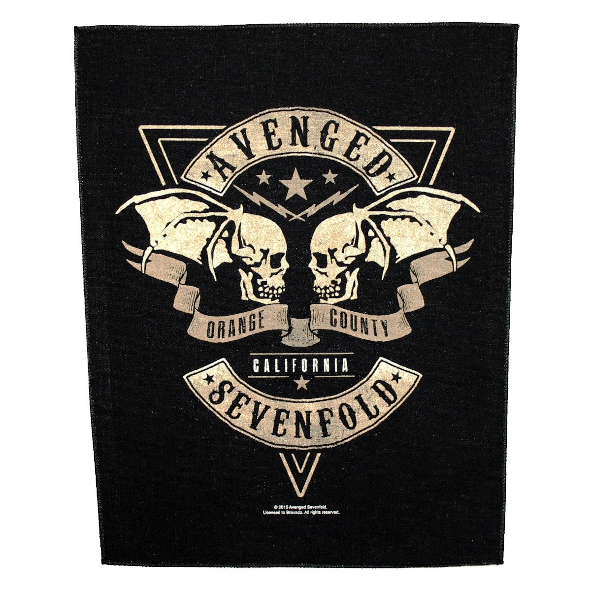Avenged Sevenfold Orange County Back Patch Sew On Official Badge Album Band Rock