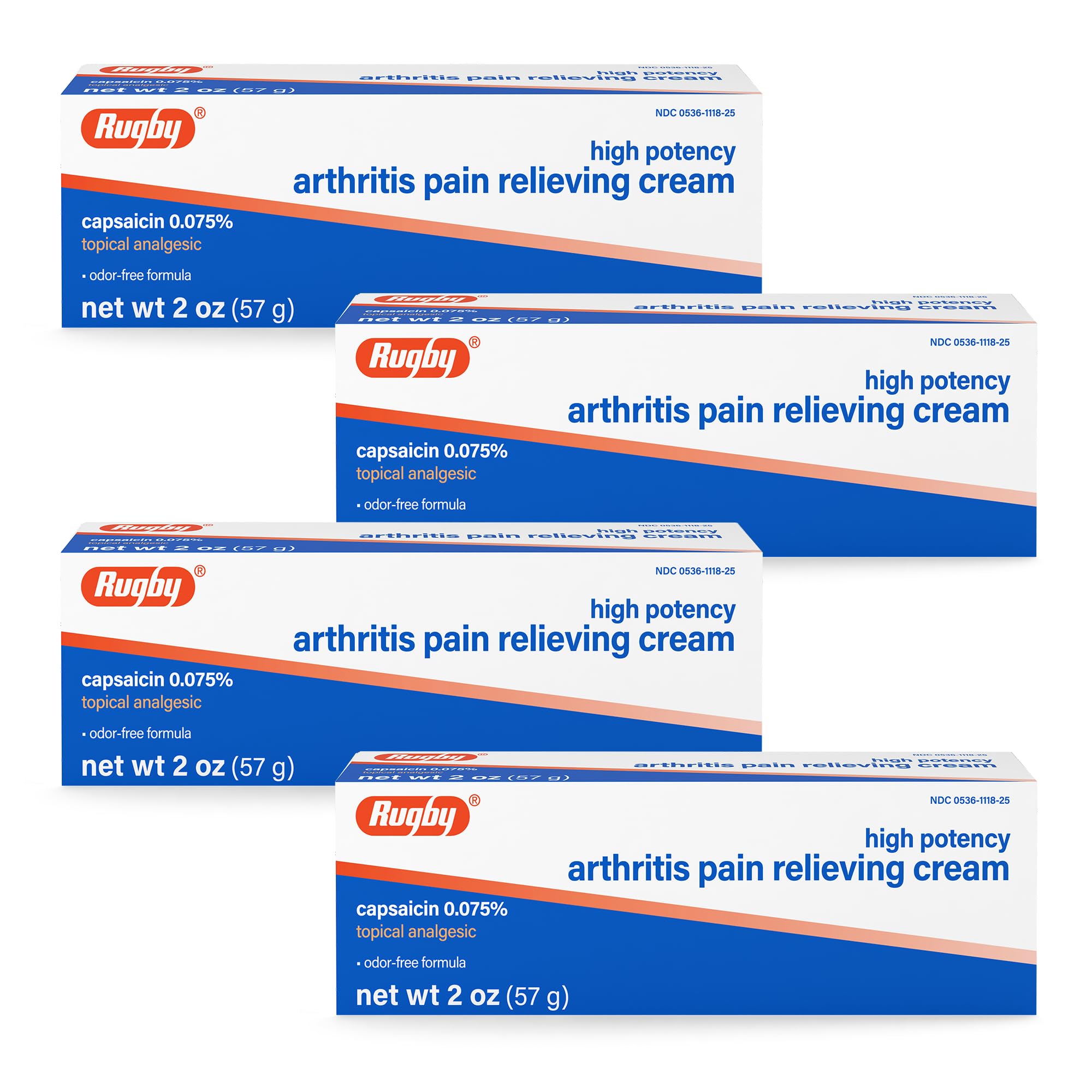 Rugby High Potency Capsaicin Cream