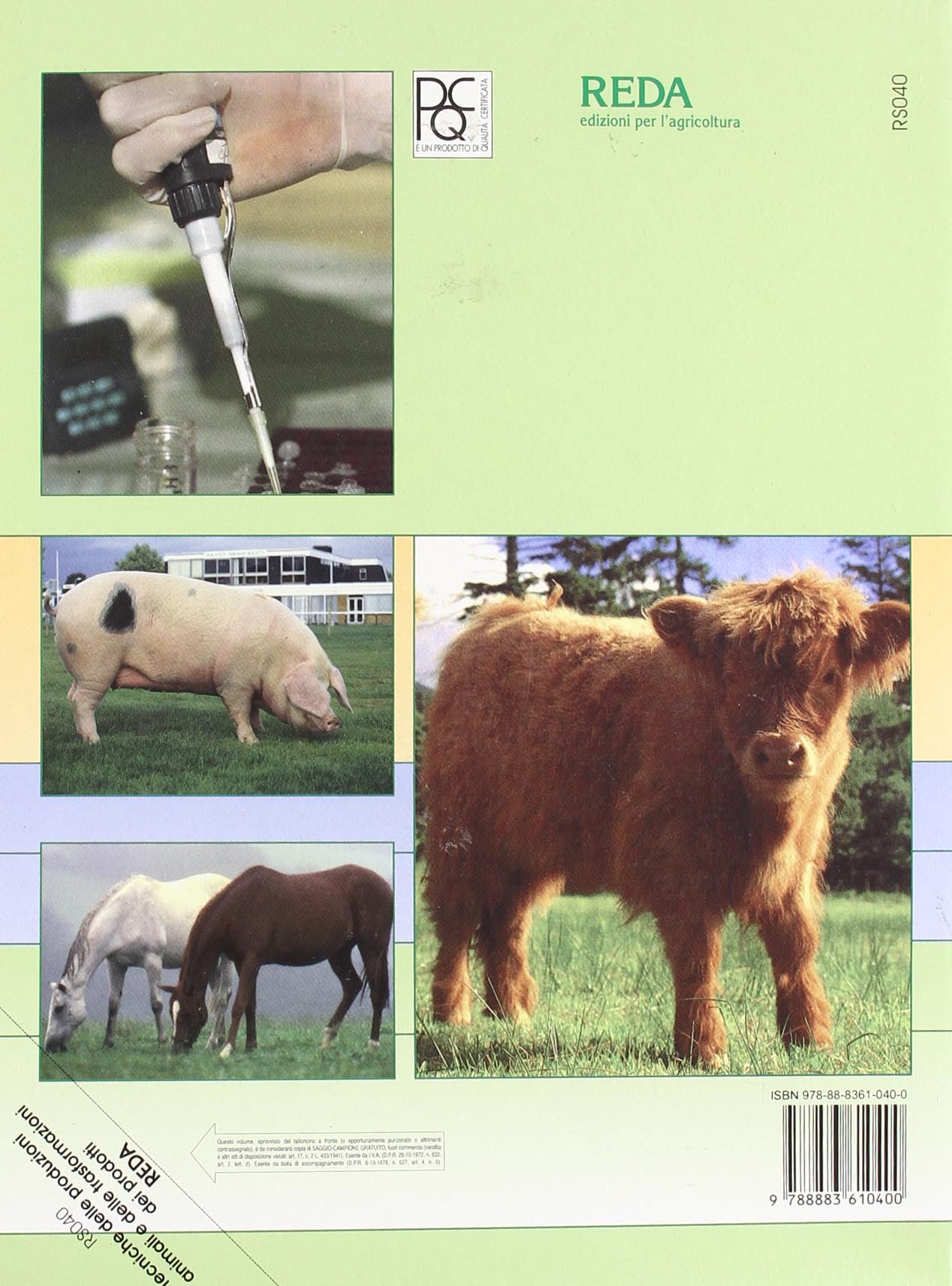 Tecniche delle produzioni animali e delle trasformazioni dei prodotti