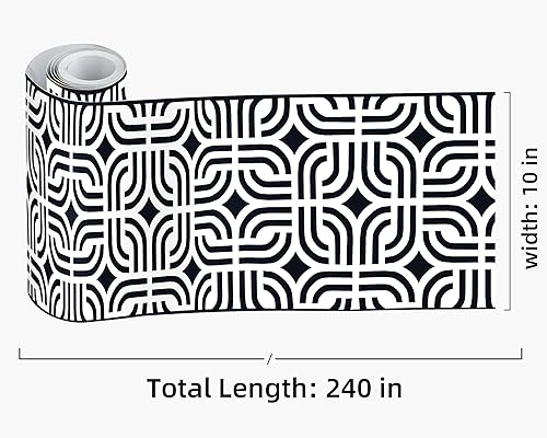 Vista 239 de FLFK Calcomanías de pared para despegar y pegar, para habitación de los niños, calcomanías de peces bajo el mar, 4 x 240 pulgadas (azul)