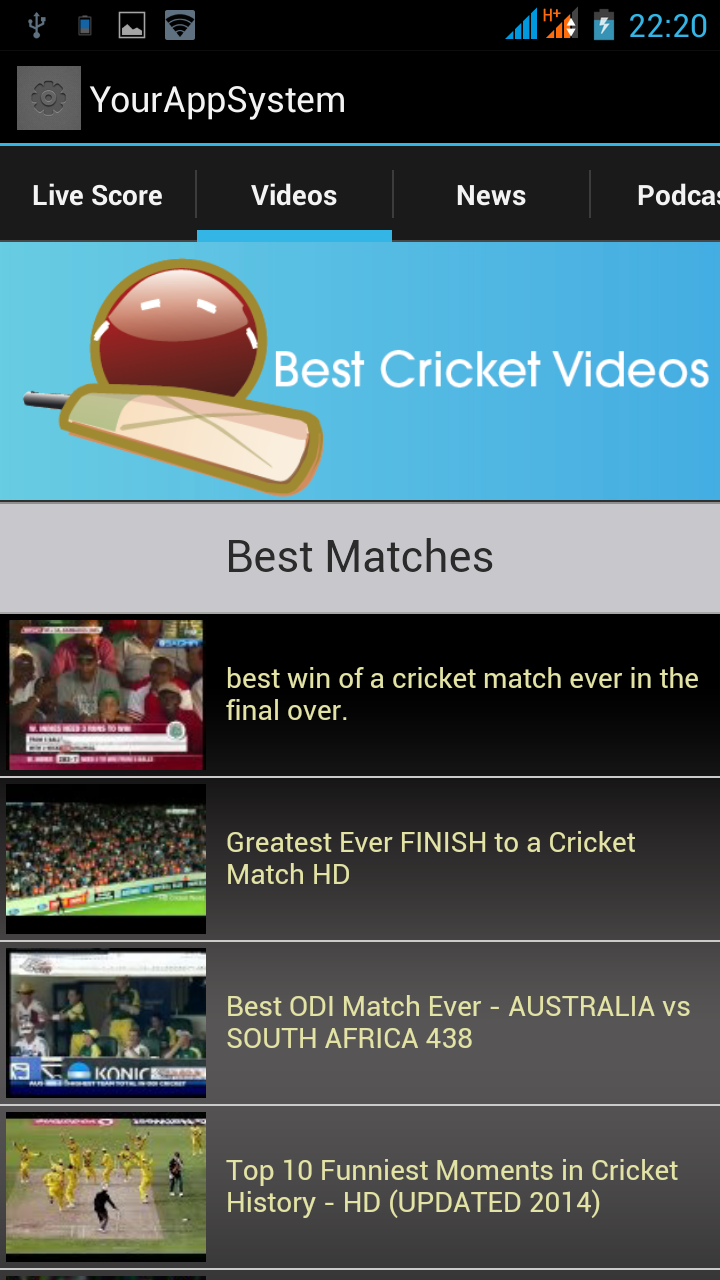 Bazinga Live Cricket Scores - App on Amazon Appstore