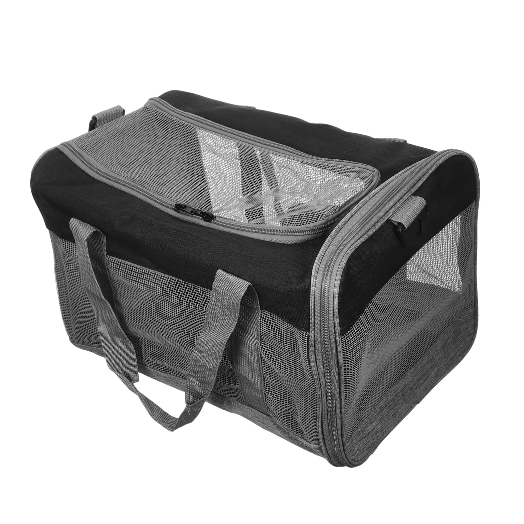 SHINEOFI Transportbox für Kleine Hunde Katzen Welpen Kleintiere Faltbare Tragetasche mit Netzeinsätzen Weicher Polsterung Innen Tragegurt für Haustiere für Reisen und Ausflüge