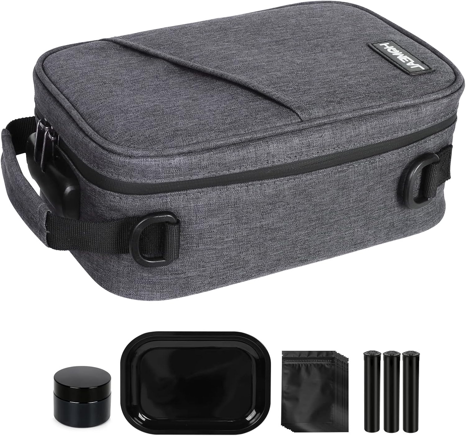 HOMEAL Smell Proof Stash Box，Smell Proof Containers with