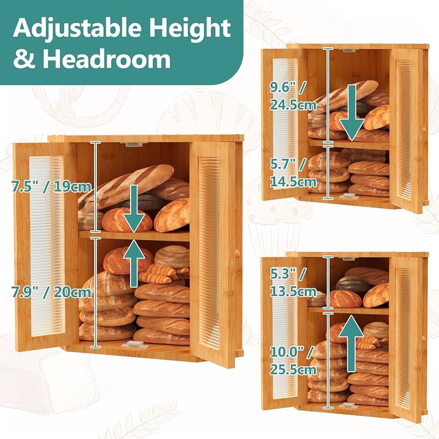 キッチン収納・ラック Human made bread container キッチン収納・ラック Human made bread container Amazon.com