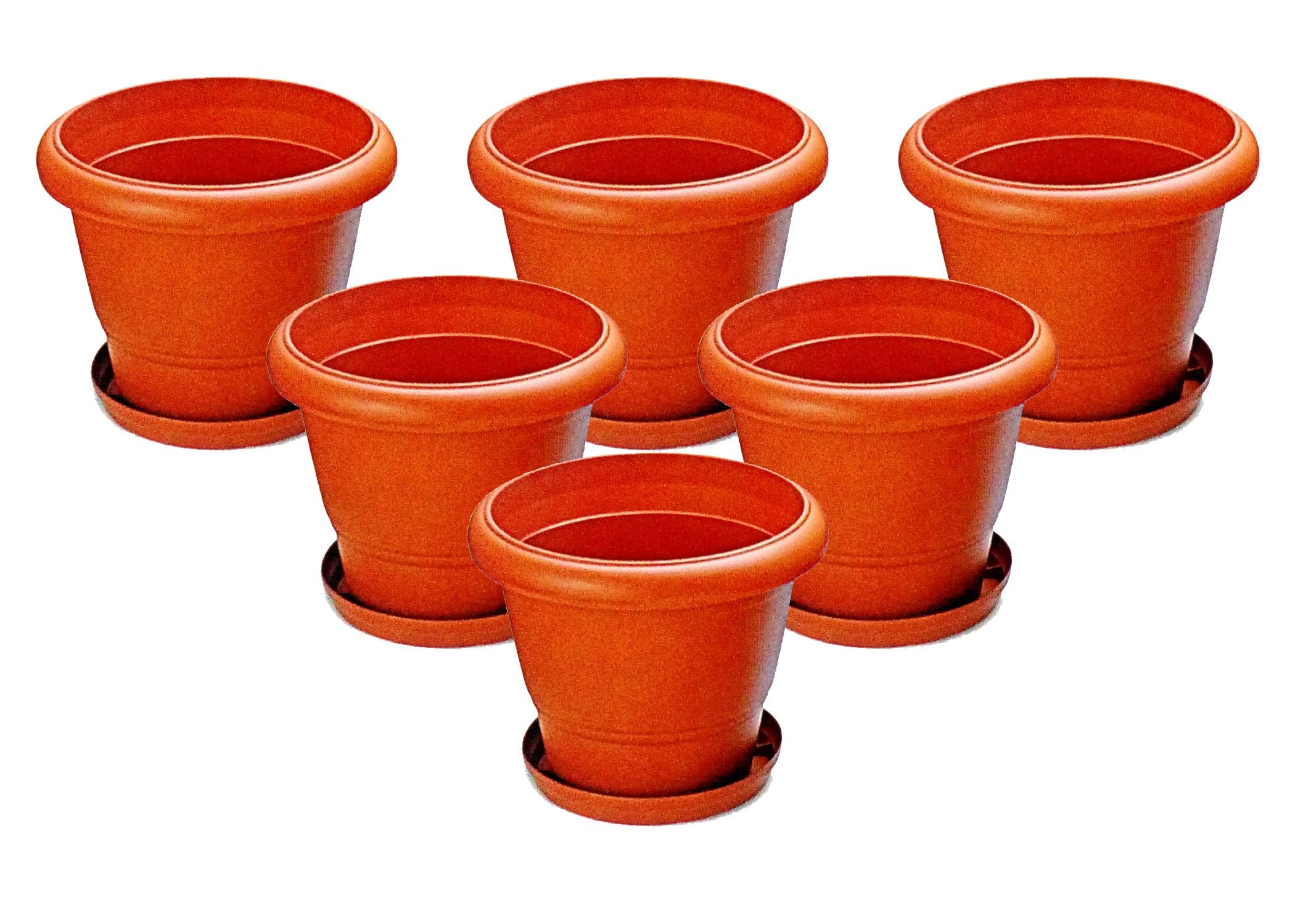 Terracotta Plant Saucers - 15 Pack -3 Terracotta Plant Saucers - 15 Pack -3