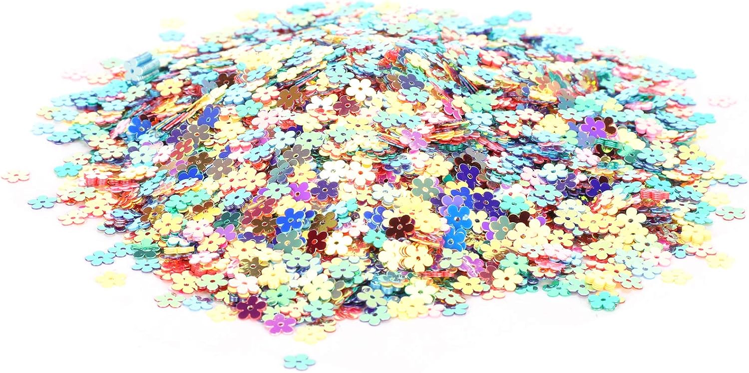 Flower Glitter Confetti, Flower‑Shaped Confetti Colorful