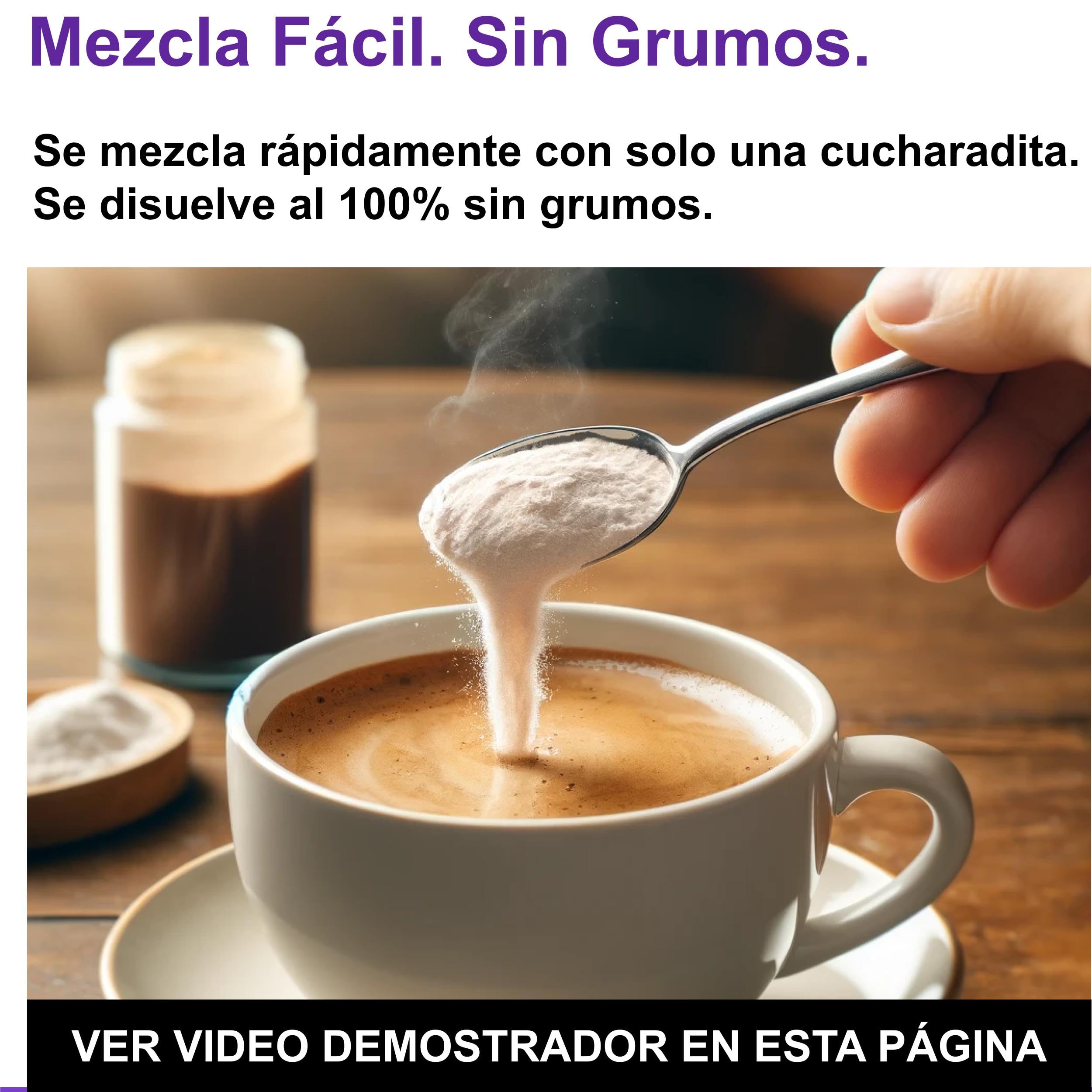 Creamer de Colágeno C8 MCT | Keto y Colágeno en Uno | 500g Natural