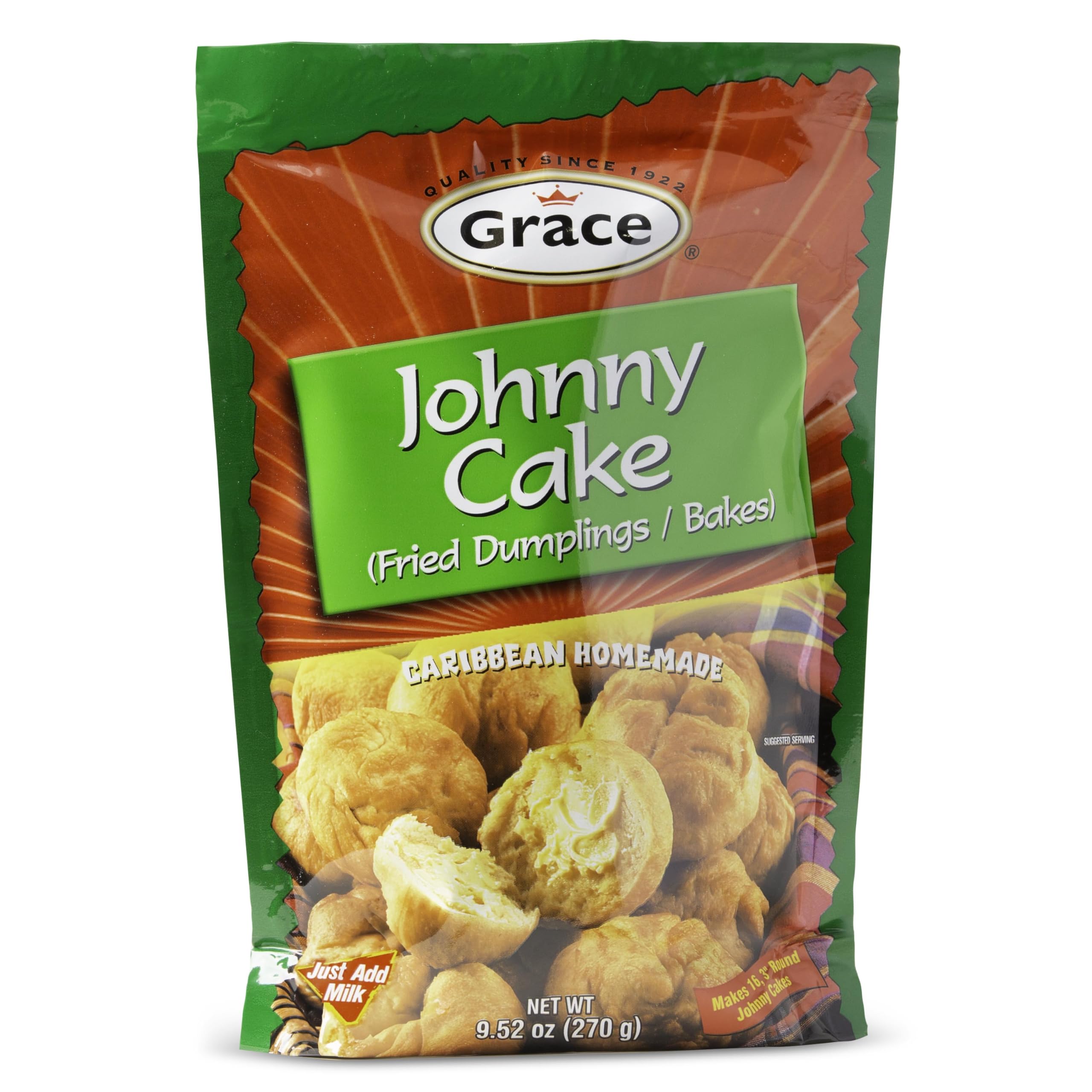 Grace Johnny Cake Fried Dumplings Mix