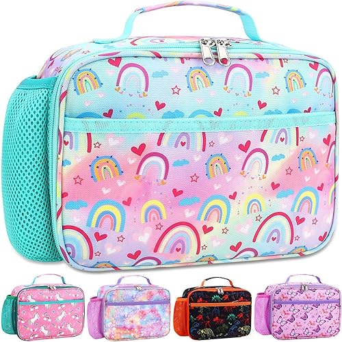 Miniatura 154 de RHCPFOVR Kids Lunch Bag - Insulated Lunch Box for Boys Girls,Washable Lunch Bag and Reusable Toddler Leak-proof Lunchbox for School and Daycare