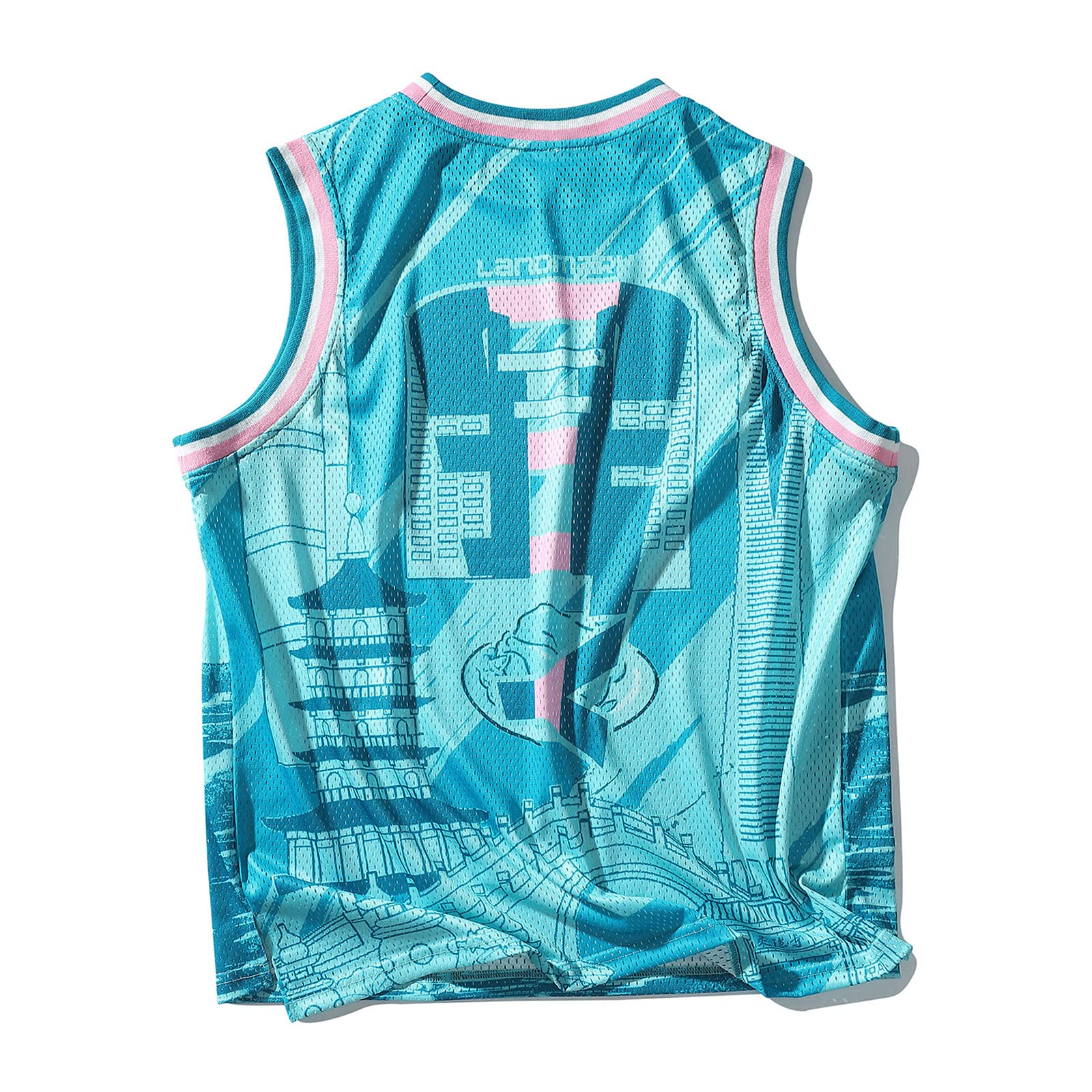 Maglie da Basket da Uomo Pantaloncini Abbigliamento Sportivo da Strada Casual Traspirante Uniforme Ad Asciugatura Rapida per Il Fitness da Jogging