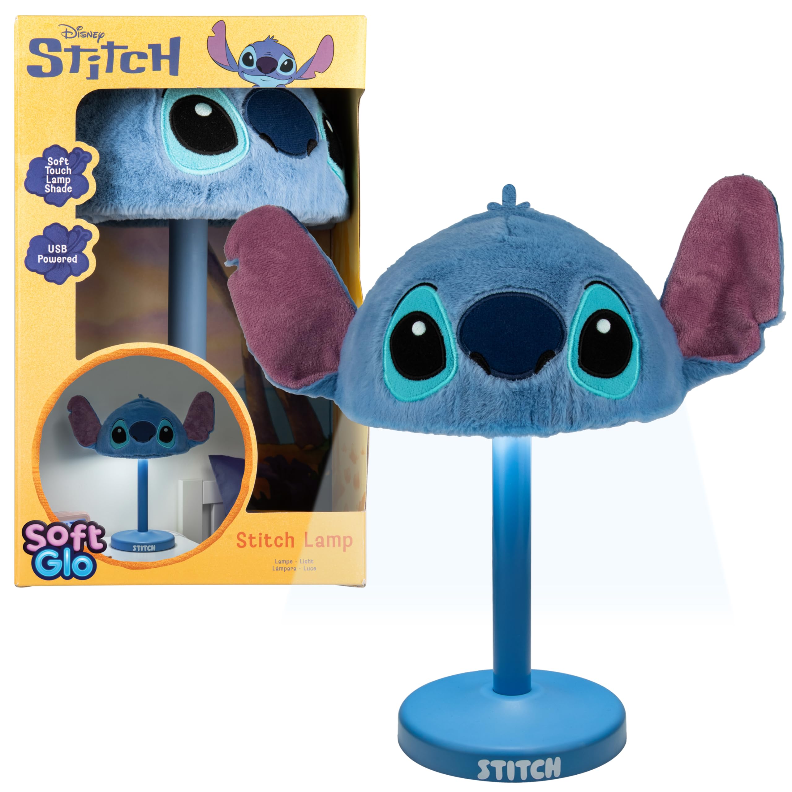 Paladone Stitch SoftGlo Lamp, Officially Licensed Disney Product