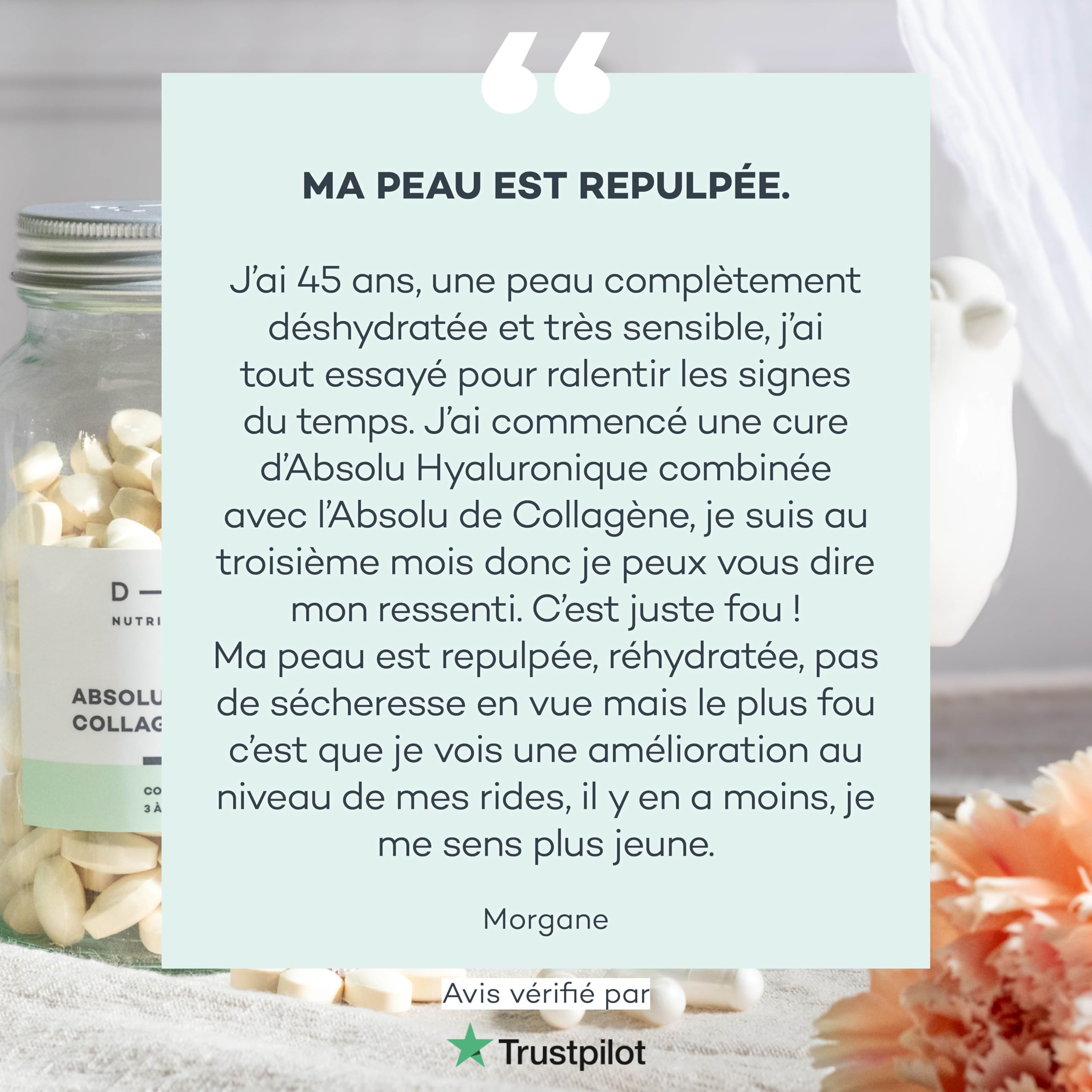 D-LAB Nutrition Absolue | 2,5 Mois de Cure | Revitalise en Profondeur la Peau, Renforce les Cheveux et Fortifie les Ongles avec des Ingrédients Actifs Naturels