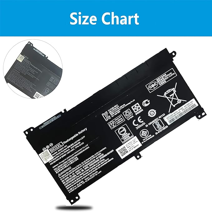 Batería BI03XL para HP Stream 14 y Pavilion X360 miniatura 3