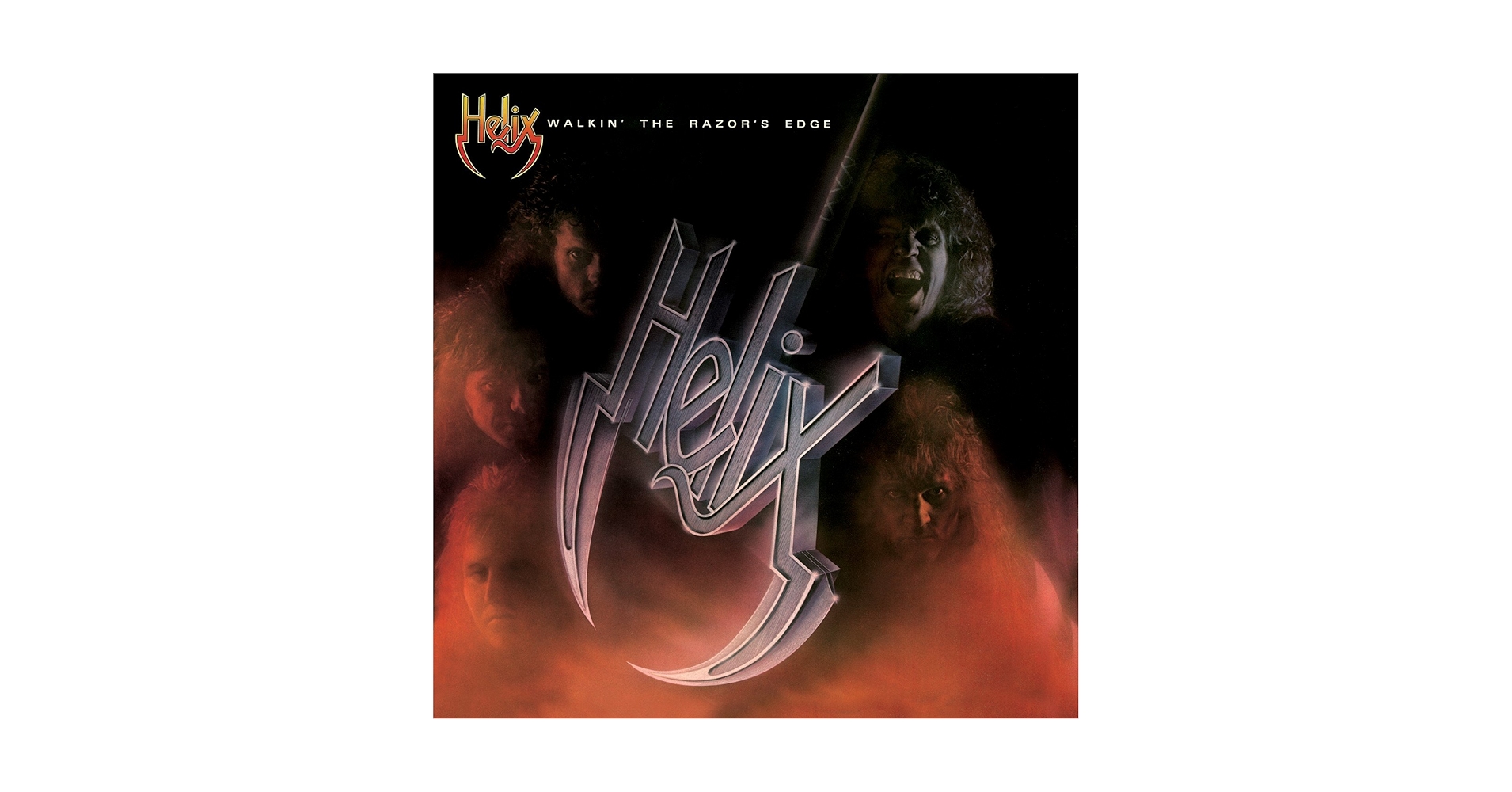 洋楽 HELIX / WALKIN' THE RAZOR'S EDGE Helix – Walkin' The Razor's Edge – Vinyl (LP, Album), 1984