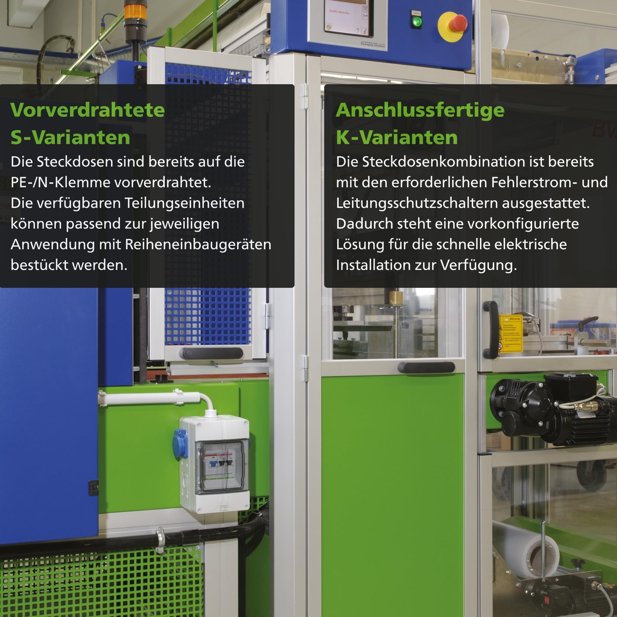 Spelsberg STV 904-S Steckdosenverteiler, Steckdosenkombination