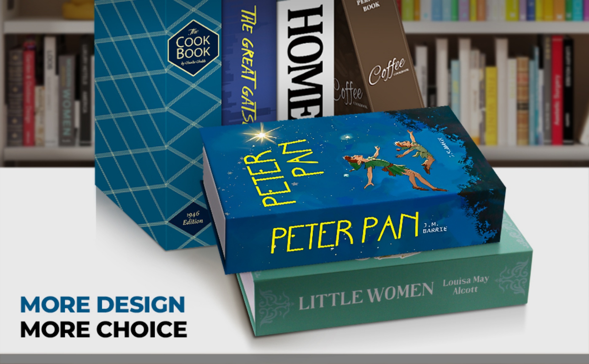 Book Safe with Combination Lock, Hidden Safe (9.5 x 6.2 x 2.2 Inch