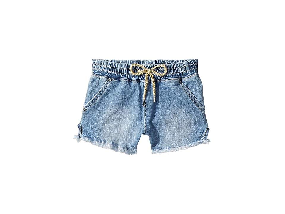 

AG Adriano Goldschmied Kids Khloe Chambray Pull-On Shorts (Big Kids) (Jellyfish Blue) Girl's Shorts