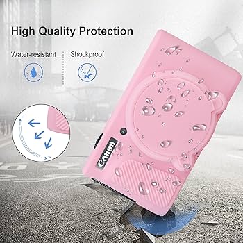 Amazon.com : Canboc Camera Silicone Case for Canon PowerShot