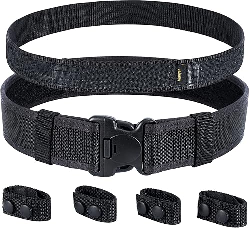 Deber Cinturón Policial Seguridad Policial 2"2.25" Cinturón táctico de la Patrulla