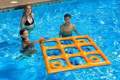 Miniatura 2 de Poolmaster Juego flotante gigante de Tic Tac Toe para piscina y patio trasero