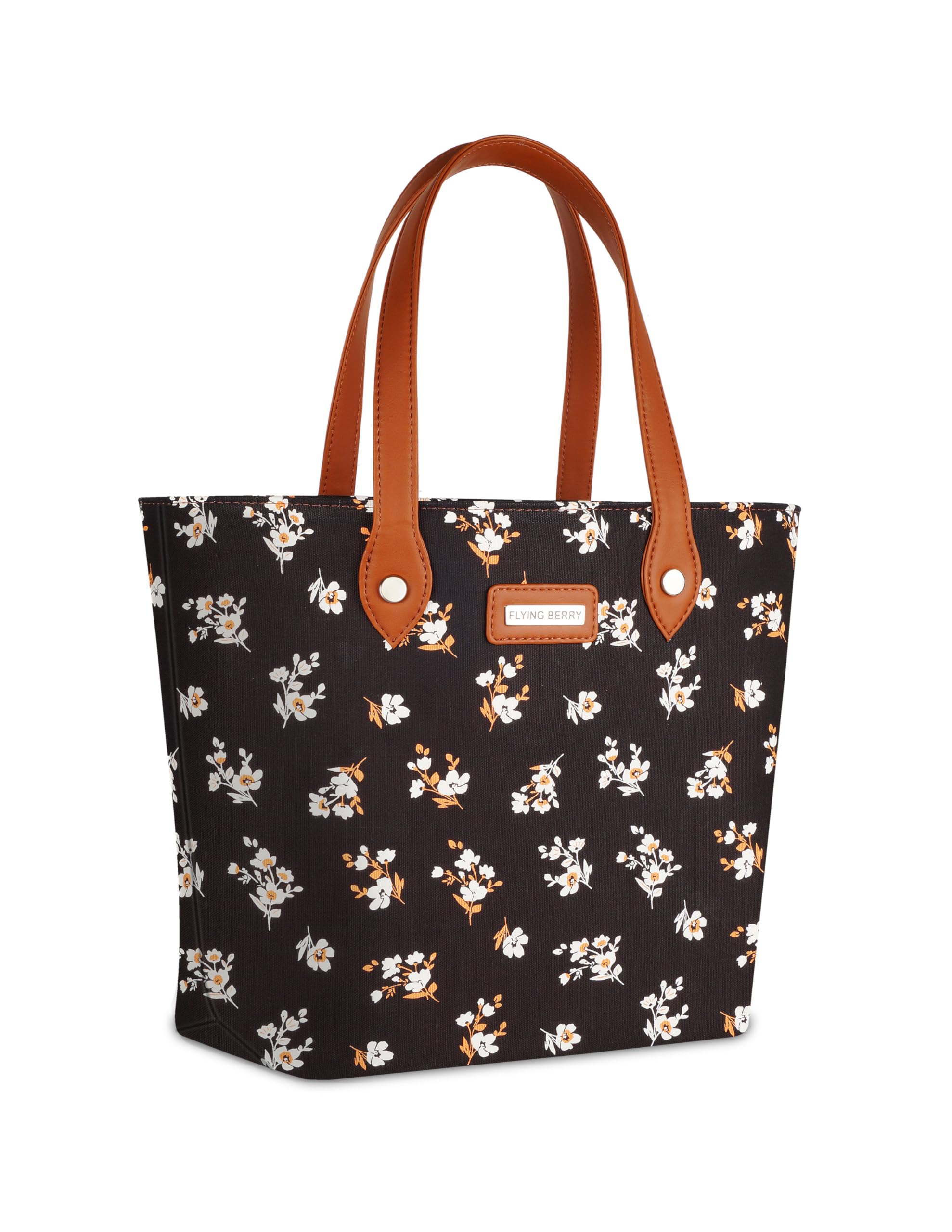 FLYING BERRY Womens Canvas Tote Bag (BLACK8) (B0CNPRF83V) Amazon Price History, Amazon Price Tracker