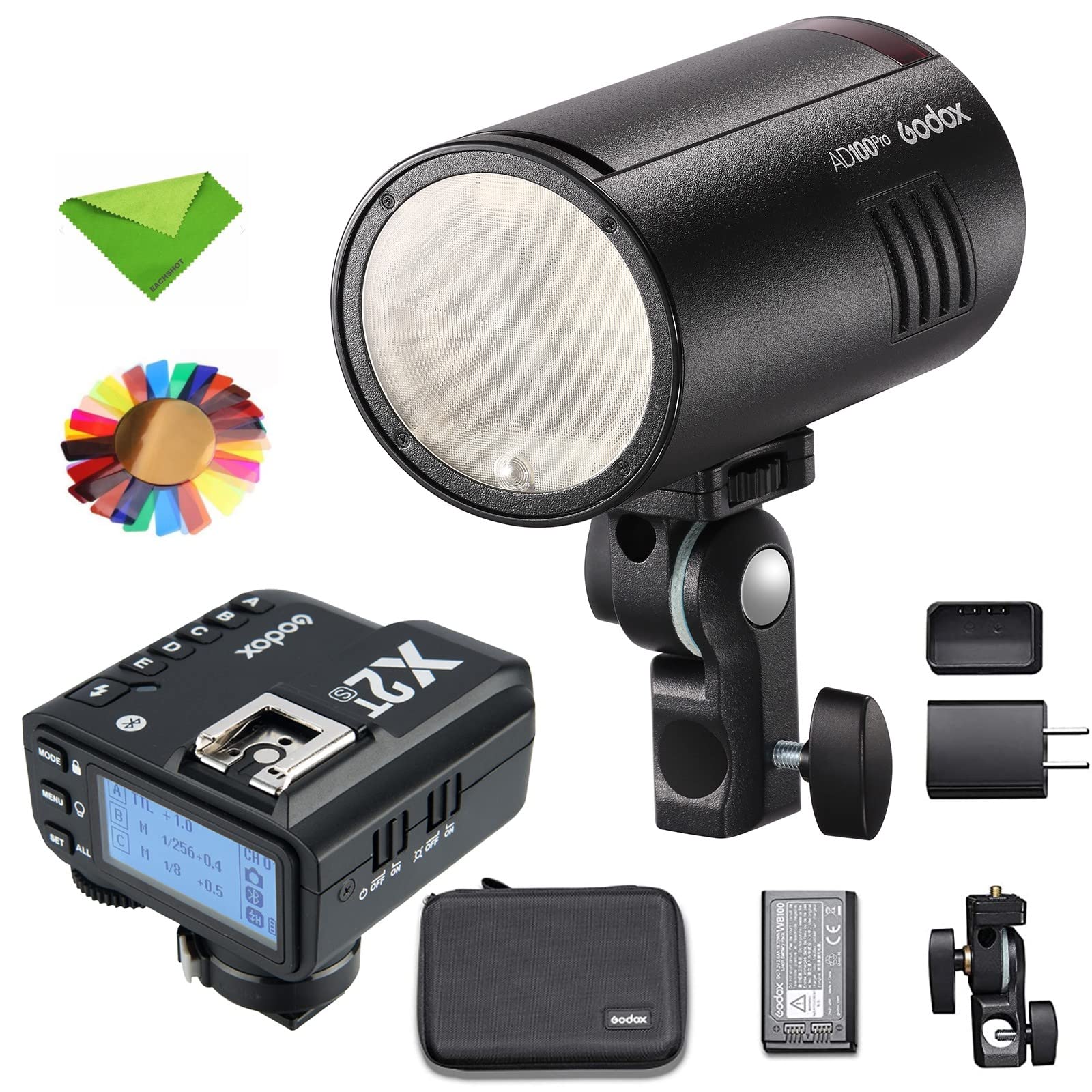 Amazon.com : Godox Flash AD100Pro AD100 Pro w/X2T-S Flash Trigger 