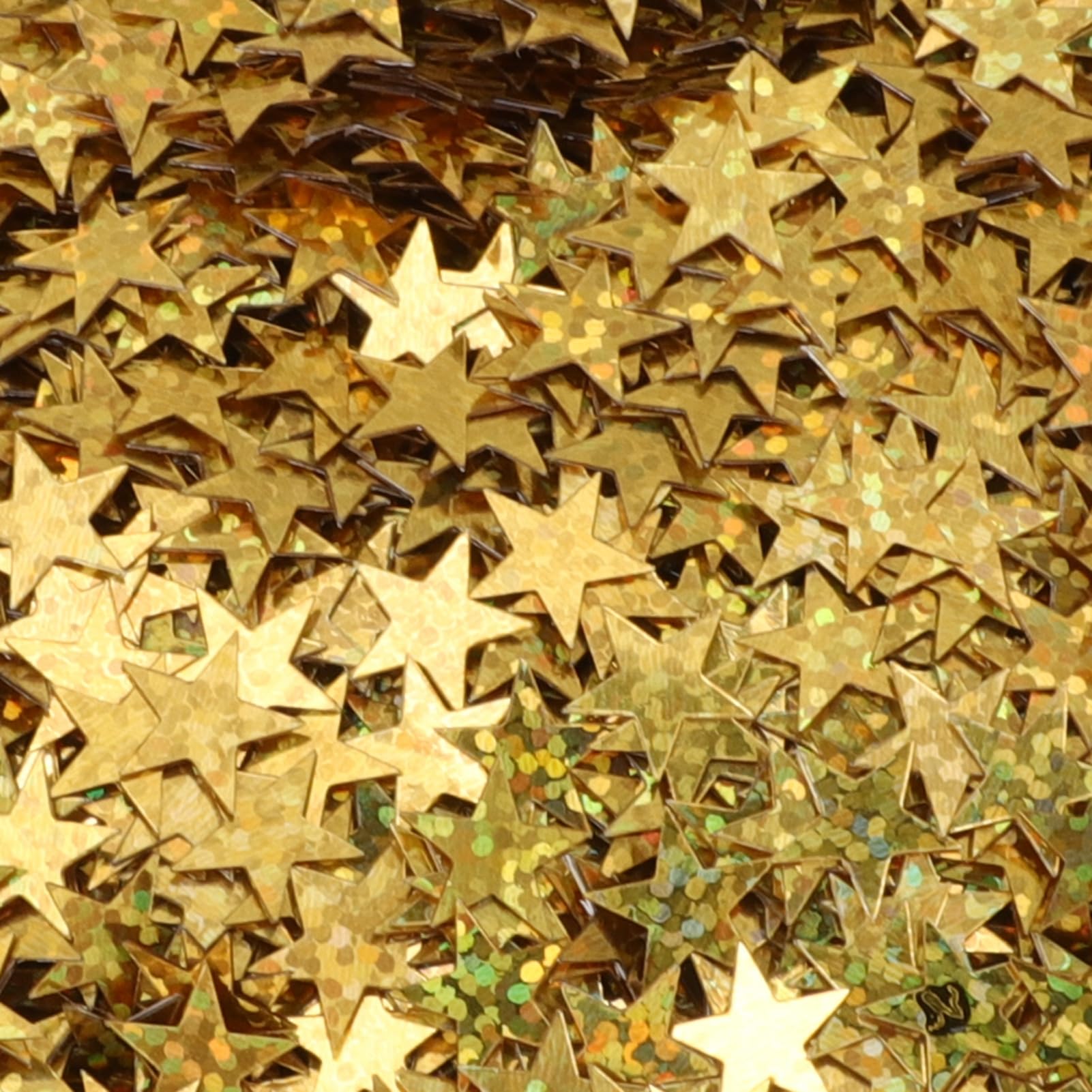 Décorations Festives Scintillantes Confettis Étoiles Et Lunes Holographiques Vesaneae - 4000 Pièces Argent Pour Décoration Fête, Mariage, Anniversaire Décoration Table Holographique