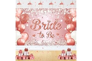 Elegant Rose Gold Bride to Be Balloon: Enhance Your Bridal Shower or Party Ambiance